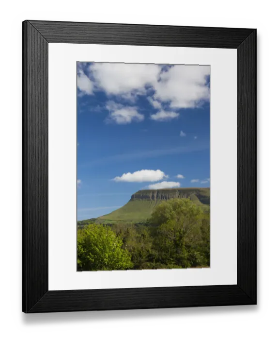 Framed Print : Ireland, County Sligo, Drumcliff, Benbulben Mountain Framed Print : Ireland, County Sligo, Drumcliff, Benbulben Mountain