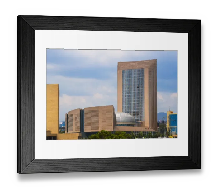 Framed Print : African Union Building, Addis Ababa, Ethiopia Framed Print : African Union Building, Addis Ababa, Ethiopia