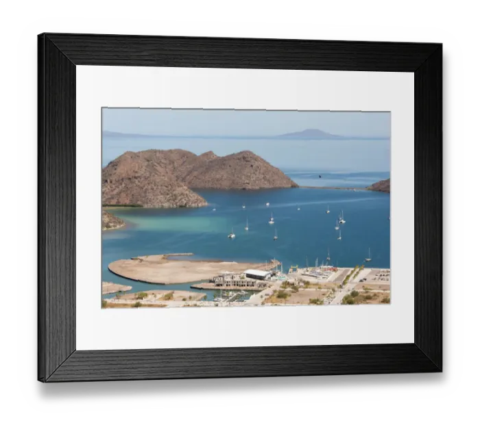 Framed Print : Mexico, Baja California Sur, Loreto Bay. Views from Hart Trail to Puerto Escondido Framed Print : Mexico, Baja California Sur, Loreto Bay. Views from Hart Trail to Puerto Escondido