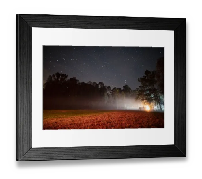 Framed Print : Eternal light, Night skies, RO Ranch Equestrian Park, Mayo, Florida Framed Print : Eternal light, Night skies, RO Ranch Equestrian Park, Mayo, Florida
