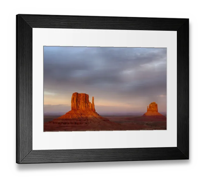 Framed Print : AZ, Monument Valley, The Mittens Framed Print : AZ, Monument Valley, The Mittens