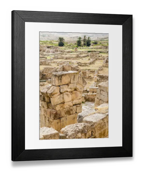 Framed Print : The Theater, Roman ruins of Bulla Regia, Tunisia, North Africa Framed Print : The Theater, Roman ruins of Bulla Regia, Tunisia, North Africa