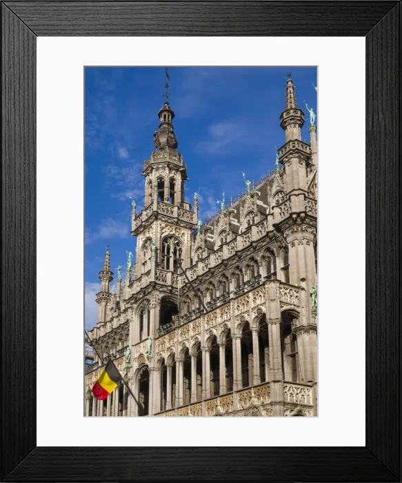 Framed Print : Belgium, Brussels, Grand Place, Maison du Roi Framed Print : Belgium, Brussels, Grand Place, Maison du Roi