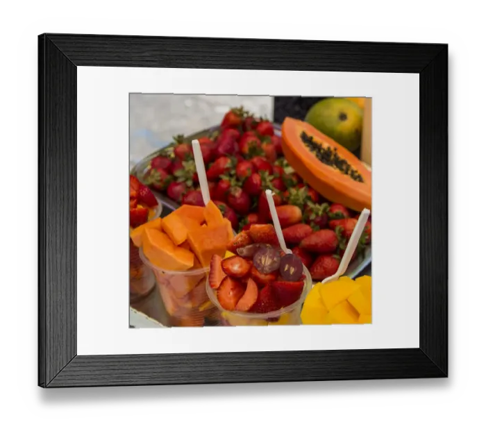 Framed Print : South America, Caribbean, Colombia, Cartagens, Fresh tropical fruit for sale in Framed Print : South America, Caribbean, Colombia, Cartagens, Fresh tropical fruit for sale in