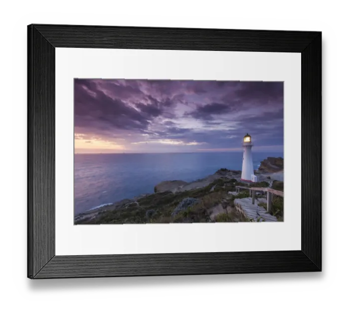 Framed Print : New Zealand, North Island, Castlepoint, Castlepoint Lighthouse, dawn Framed Print : New Zealand, North Island, Castlepoint, Castlepoint Lighthouse, dawn