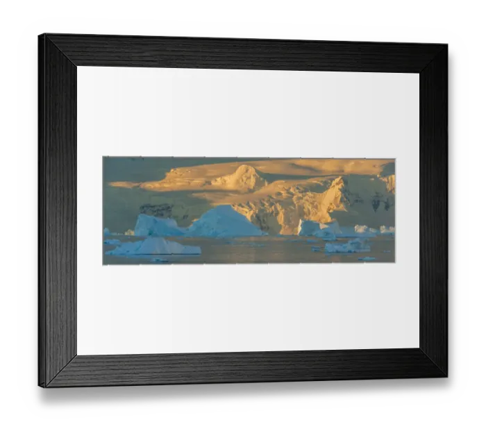 Framed Print : Icebergs, Antarctica Framed Print : Icebergs, Antarctica