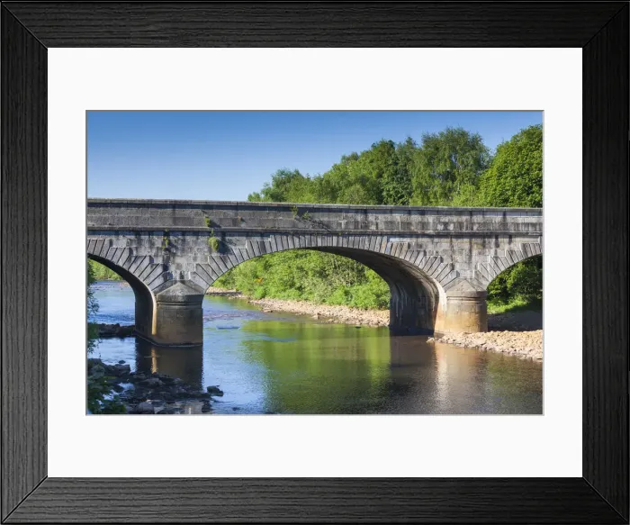 Framed Print : Ireland, County Wicklow, Avoca, village bridge Framed Print : Ireland, County Wicklow, Avoca, village bridge