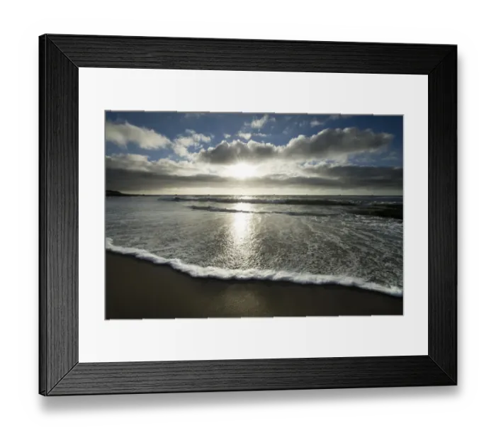 Framed Print : USA, California, La Jolla. Sunset over beach Framed Print : USA, California, La Jolla. Sunset over beach