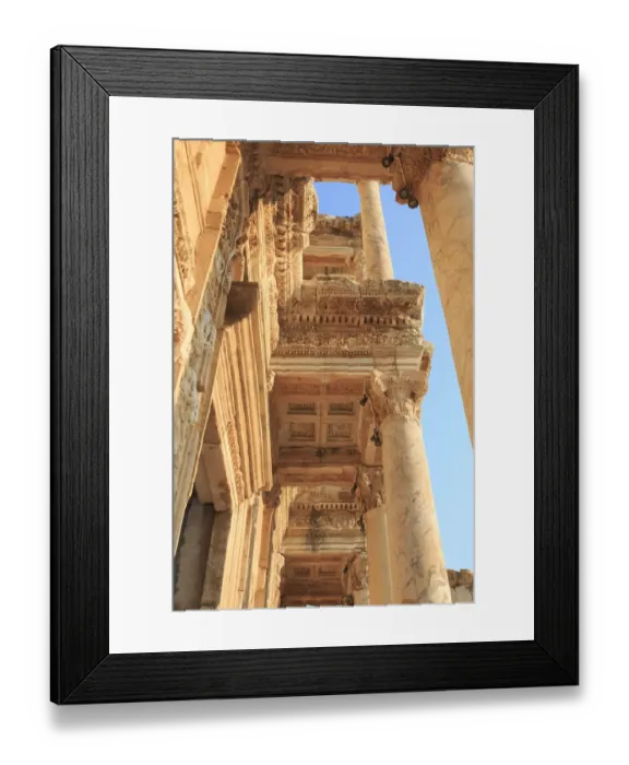 Framed Print : Turkey, Izmir Province, Selcuk, ancient city Ephesus, ancient world center of travel Framed Print : Turkey, Izmir Province, Selcuk, ancient city Ephesus, ancient world center of travel