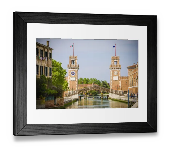Framed Print : The entrance to the Arsenal, Venice, Veneto, Italy Framed Print : The entrance to the Arsenal, Venice, Veneto, Italy