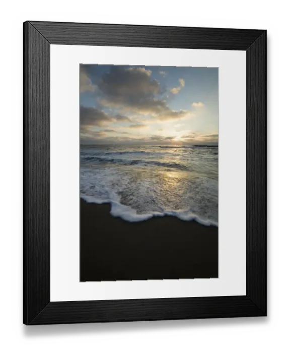 Framed Print : USA, California, La Jolla. Sunset over beach Framed Print : USA, California, La Jolla. Sunset over beach