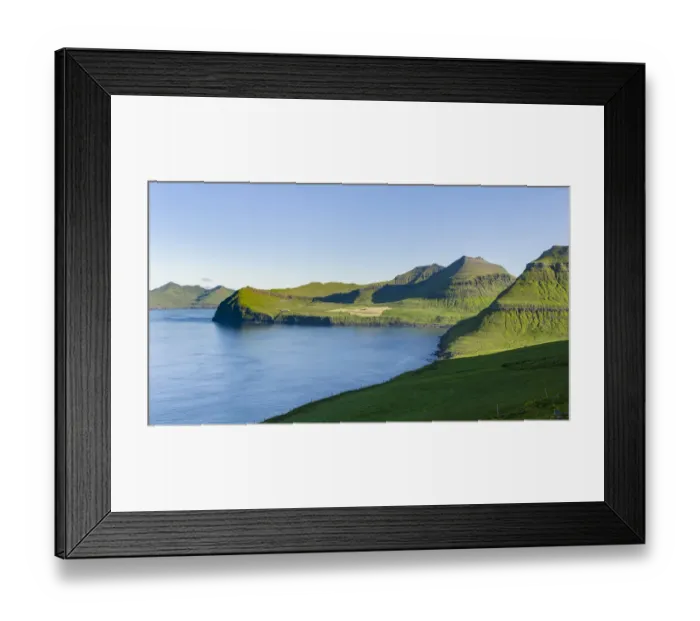 Framed Print : The mountains and cliffs of the west coast Framed Print : The mountains and cliffs of the west coast