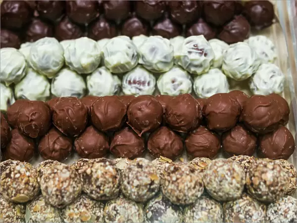 Belgium, Bruges, Belgian Chocolates shop, chocolates