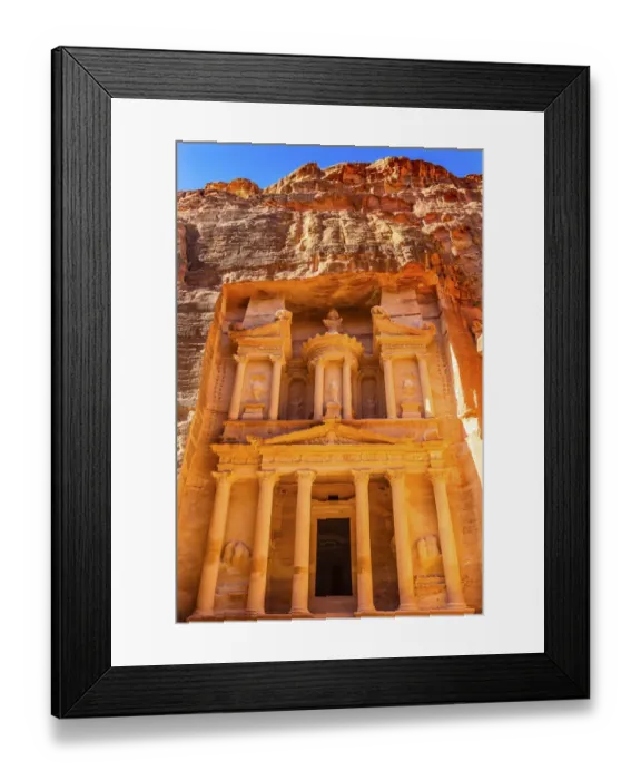 Framed Print : Yellow Golden Treasury Morning Siq Petra Jordan Petra Jordan Framed Print : Yellow Golden Treasury Morning Siq Petra Jordan Petra Jordan