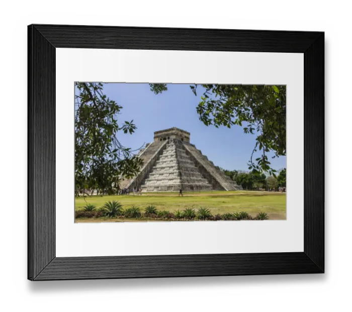 Framed Print : North America, Latin America, Latin, Caribbean, tropical, Mexico, Yucatan, Chichen Itza