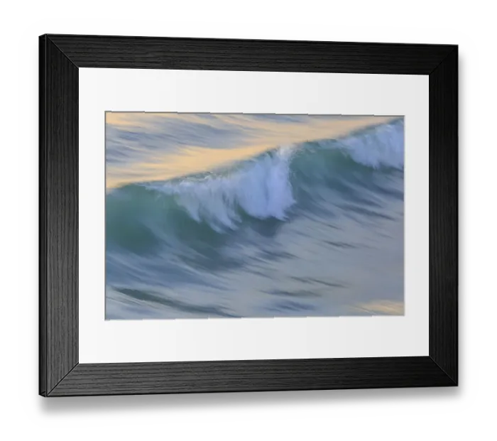 Framed Print : Pacific Ocean wave patterns after sunset, Pacific Beach, San Diego, CA, USA Framed Print : Pacific Ocean wave patterns after sunset, Pacific Beach, San Diego, CA, USA