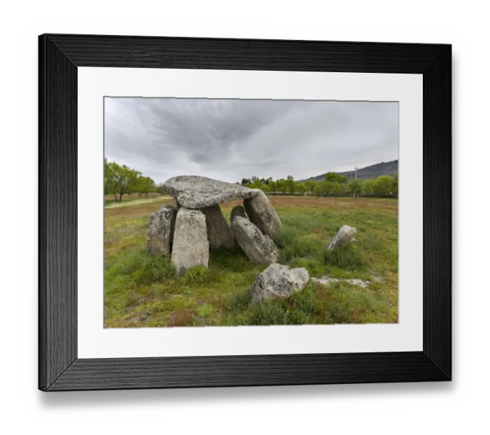 Framed Print : Dolmen Anta do Sobral in the Alentejo near Marvao. Europe, Southern Europe, Portugal Framed Print : Dolmen Anta do Sobral in the Alentejo near Marvao. Europe, Southern Europe, Portugal