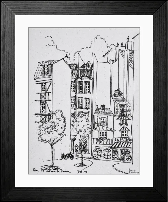 Framed Print : Artwork by Scott Lawrence Framed Print : Artwork by Scott Lawrence