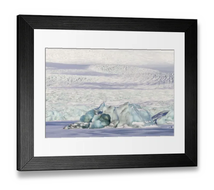 Framed Print : Europe, Iceland, Southwest Iceland, Skaftafell National Park, Vatnajokull Glacier Framed Print : Europe, Iceland, Southwest Iceland, Skaftafell National Park, Vatnajokull Glacier