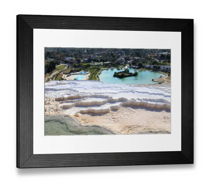 Framed Print : Turkey, southwestern Turkey, Denizli Province, River Menderes valley, Pamukkale Framed Print : Turkey, southwestern Turkey, Denizli Province, River Menderes valley, Pamukkale