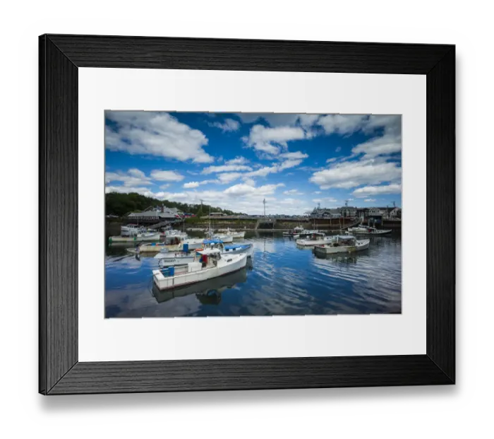Framed Print : USA, Maine, Ogunquit, Perkins Cove, harbor Framed Print : USA, Maine, Ogunquit, Perkins Cove, harbor