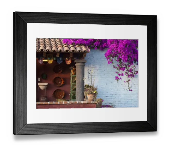 Framed Print : Mexico, San Miguel de Allende, Rooftop in San Miguel de Allende