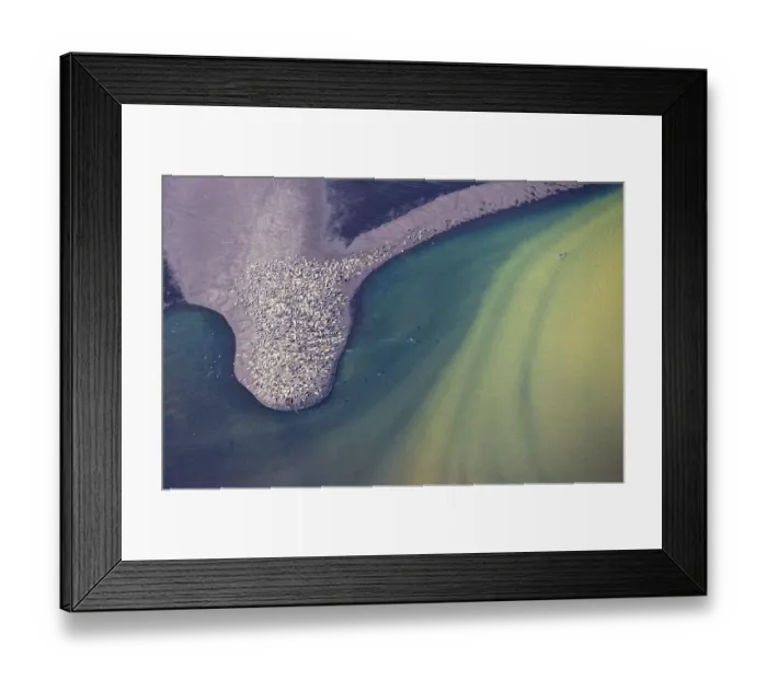 Framed Print : Katmai, Alaska Aerial