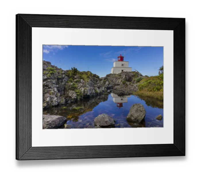 Framed Print : Amphitrite Lighthouse near Uculet, British Columbia, Canada Framed Print : Amphitrite Lighthouse near Uculet, British Columbia, Canada