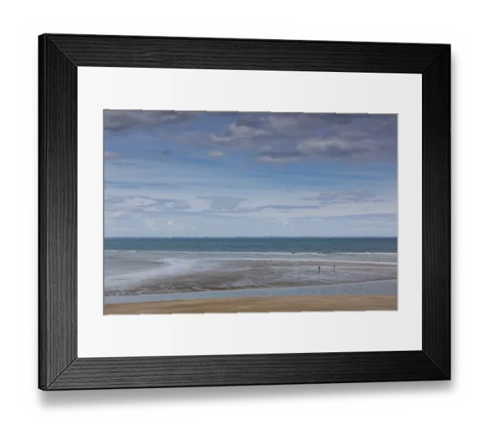 Framed Print : New Zealand, South Island, Southland, Riverton, beach view