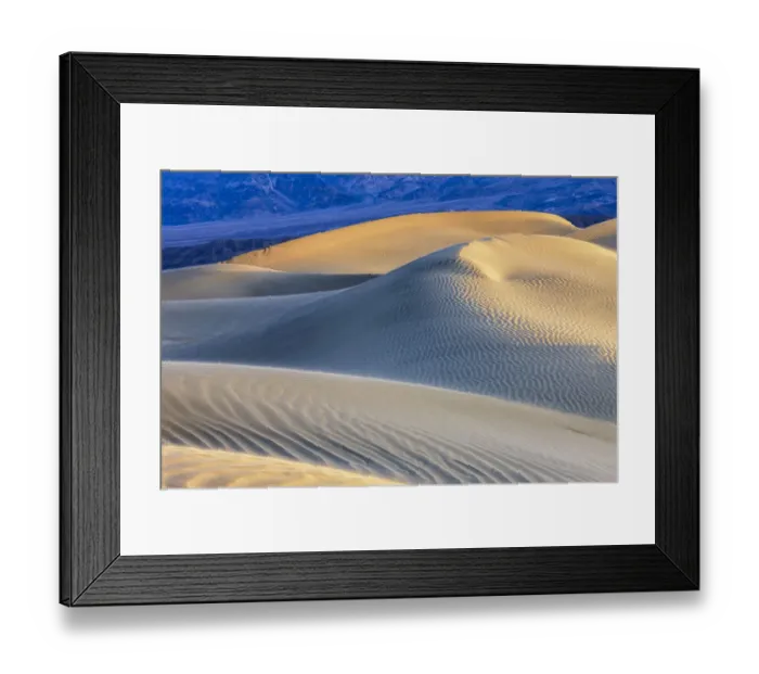 Framed Print : Mesquite Sand Dunes. Death Valley. California Framed Print : Mesquite Sand Dunes. Death Valley. California