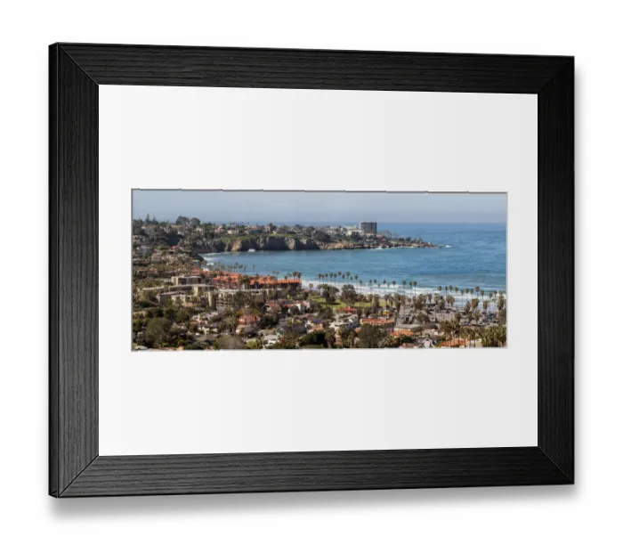 Framed Print : USA, California, La Jolla, Panoramic view of La Jolla Shores and La Jolla Cove Framed Print : USA, California, La Jolla, Panoramic view of La Jolla Shores and La Jolla Cove