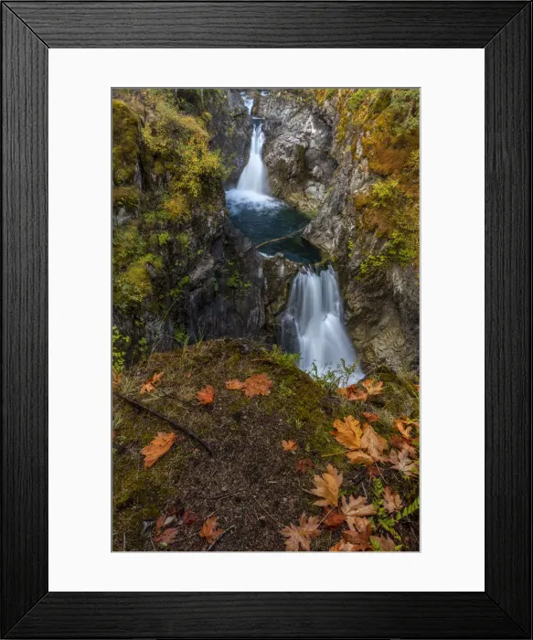 Framed Print : Little Qualicum Falls Provincial Park near Parksville, British Columbia, Canada Framed Print : Little Qualicum Falls Provincial Park near Parksville, British Columbia, Canada