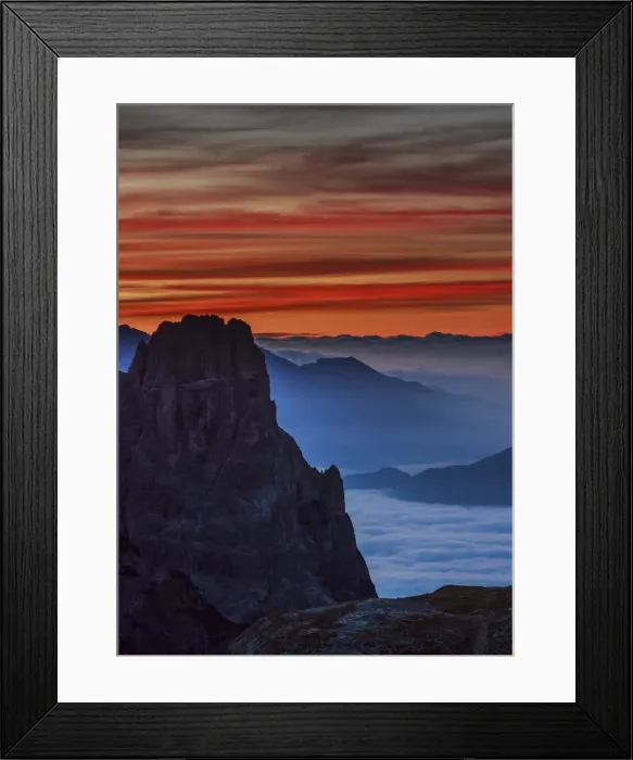Framed Print : South Tyrolean Dolomites, Italy