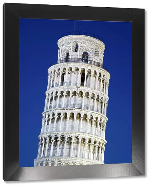 Europe, Italy, Pisa. Close-up of Leaning Tower
