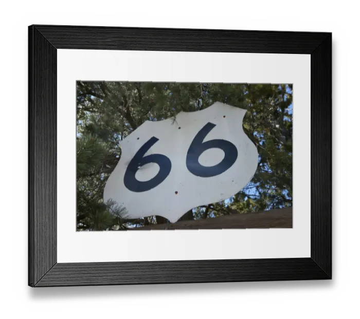 Framed Print : USA, Arizona, Sedona, Vintage Highway 66 sign Framed Print : USA, Arizona, Sedona, Vintage Highway 66 sign