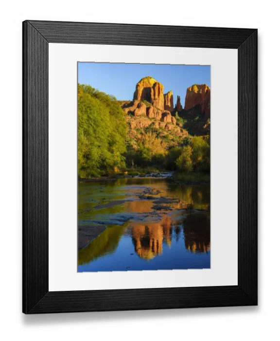 Framed Print : USA, Arizona, Sedona, Cathedral Rock