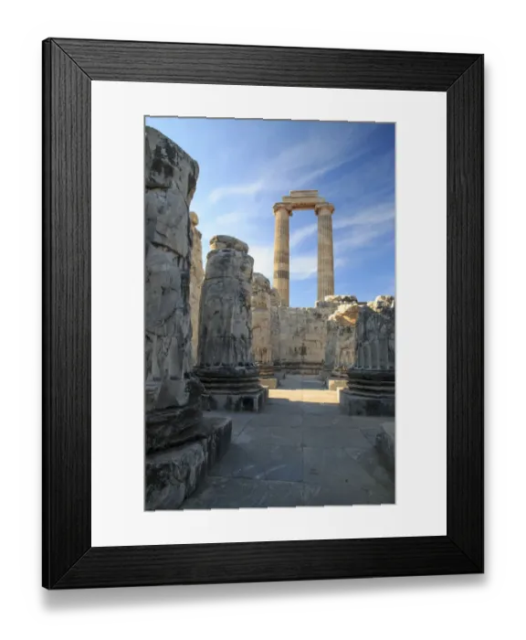 Framed Print : Turkey, west coast, Didyma, a sacred site of the ancient world. Its Temple of Apollo Framed Print : Turkey, west coast, Didyma, a sacred site of the ancient world. Its Temple of Apollo