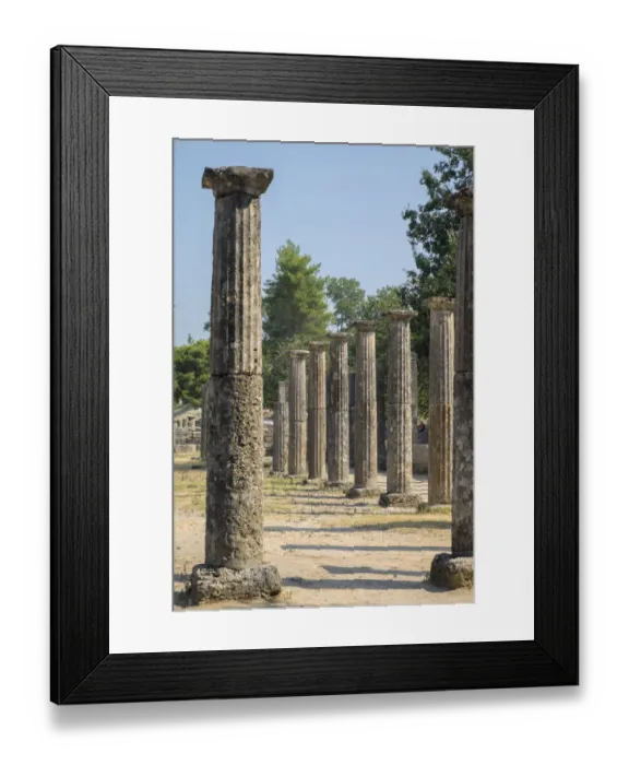 Framed Print : Palaistra, Ancient Greek ruins, Oympia, Greece, Europe Framed Print : Palaistra, Ancient Greek ruins, Oympia, Greece, Europe