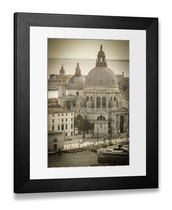 Framed Print : Santa Maria della Salute church, Venice, Veneto, Italy