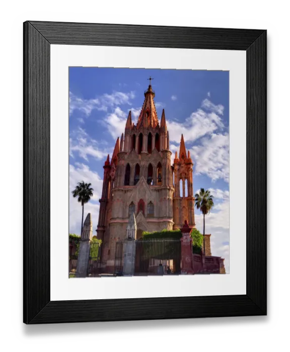 Framed Print : North America; Mexico; San Migel de Allende; Afternoon Light Parroquia Archangel Church Framed Print : North America; Mexico; San Migel de Allende; Afternoon Light Parroquia Archangel Church