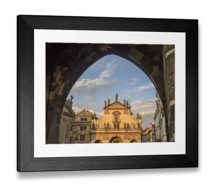 Framed Print : Europe, Czech Republic, Prague. St. Salvator Church near the Charles bridge at dusk Framed Print : Europe, Czech Republic, Prague. St. Salvator Church near the Charles bridge at dusk