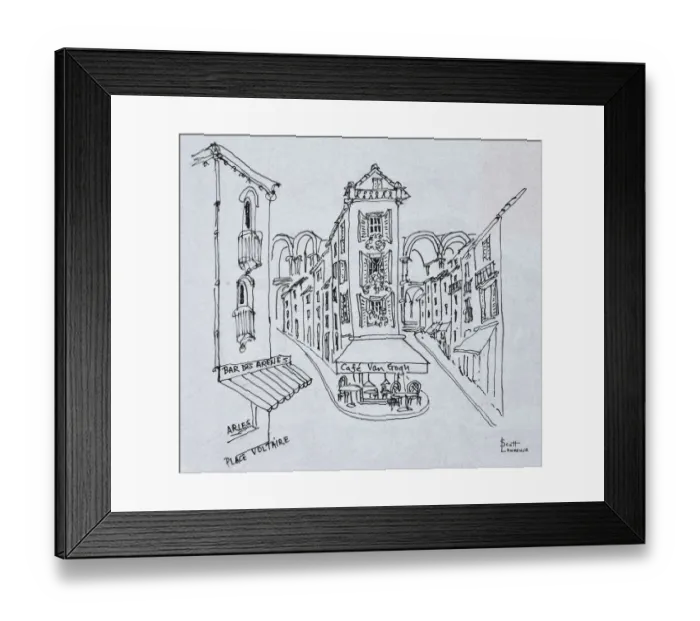 Framed Print : Artwork by Scott Lawrence Framed Print : Artwork by Scott Lawrence