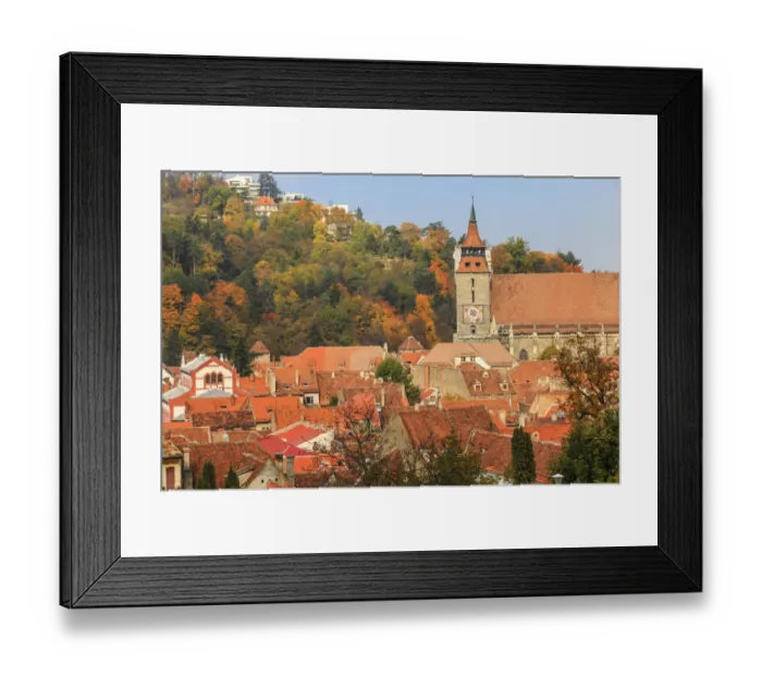 Framed Print : Europe, Romania, Brasov. Poarta Schei district. Olimpia Restaurant near George Street Framed Print : Europe, Romania, Brasov. Poarta Schei district. Olimpia Restaurant near George Street