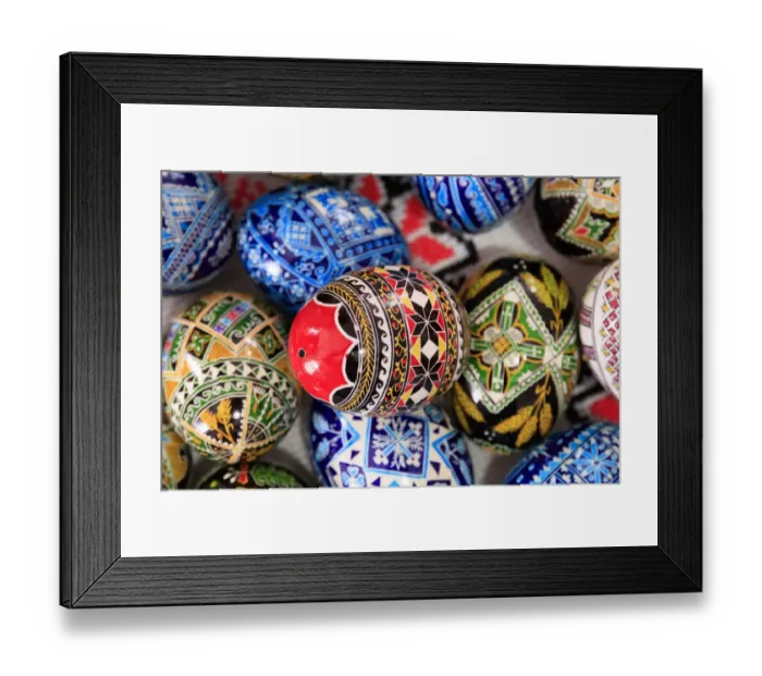 Framed Print : Romania. Bukovina, Moldovita, Renowned for painted eggs decorative for Easter holidays Framed Print : Romania. Bukovina, Moldovita, Renowned for painted eggs decorative for Easter holidays