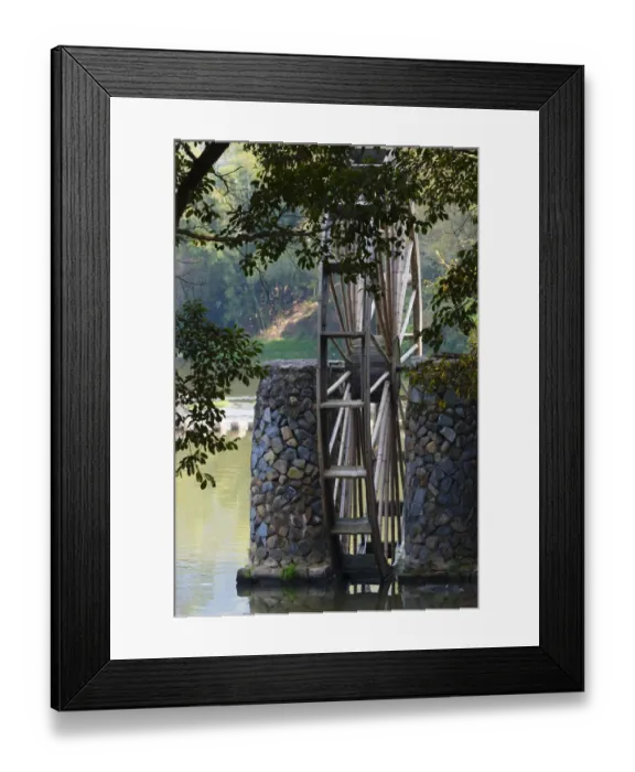 Framed Print : Water wheel by the river, Yunshuiyao Village, Nanjing County, Fujian Province, China Framed Print : Water wheel by the river, Yunshuiyao Village, Nanjing County, Fujian Province, China