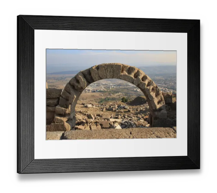 Framed Print : Turkey, Izmir Province, Bergama, Pergamon Framed Print : Turkey, Izmir Province, Bergama, Pergamon