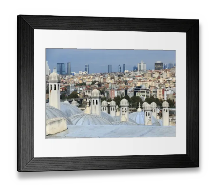 Framed Print : Turkey, Istanbul, Suleymaniye Mosque complex (Suleymaniye Camii) is an Ottoman imperial Framed Print : Turkey, Istanbul, Suleymaniye Mosque complex (Suleymaniye Camii) is an Ottoman imperial