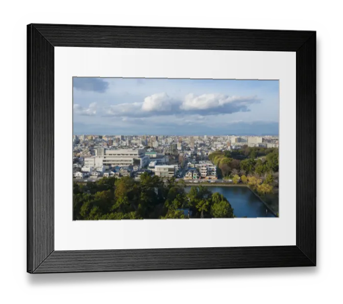 Framed Print : Cityscape of Nagoya, Aichi Prefecture, Japan Framed Print : Cityscape of Nagoya, Aichi Prefecture, Japan