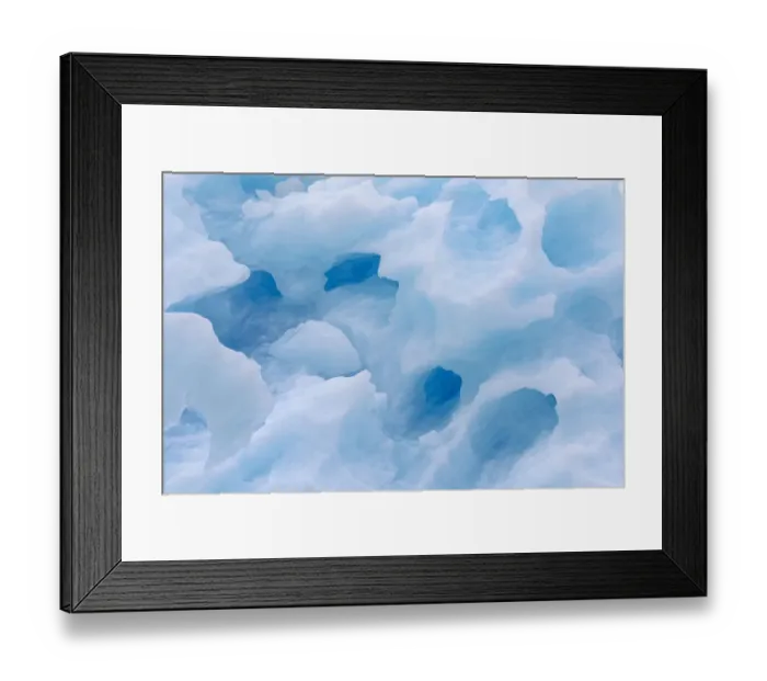 Framed Print : Icebergs drifting in the fjords of southern greenland. America, North America, Greenland