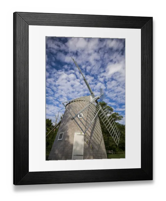 Framed Print : USA, Massachusetts, Cape Cod, Orleans, old windmill Framed Print : USA, Massachusetts, Cape Cod, Orleans, old windmill